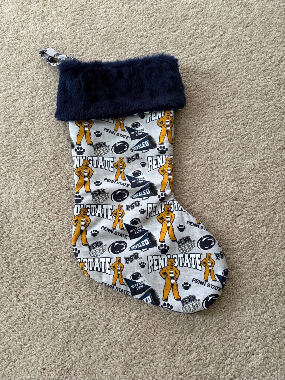 Penn state Christmas stocking